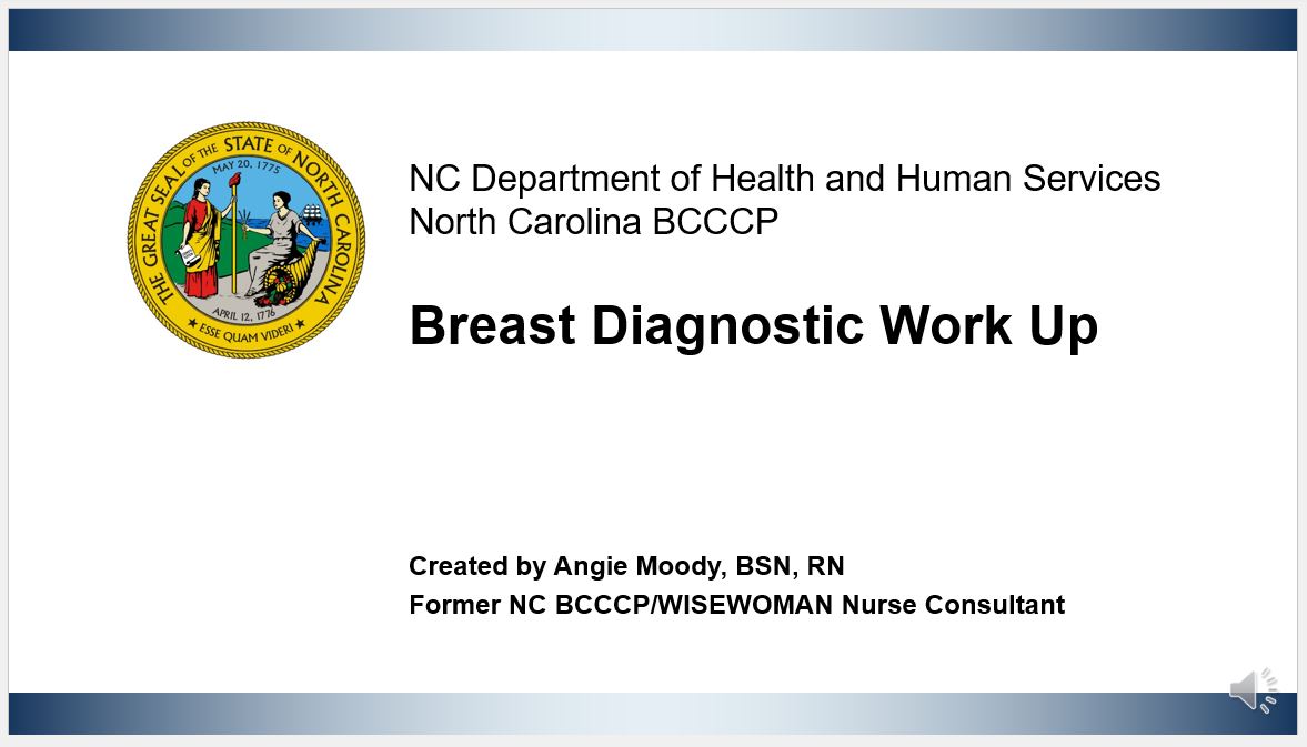 Breast Diagnostic Work Up