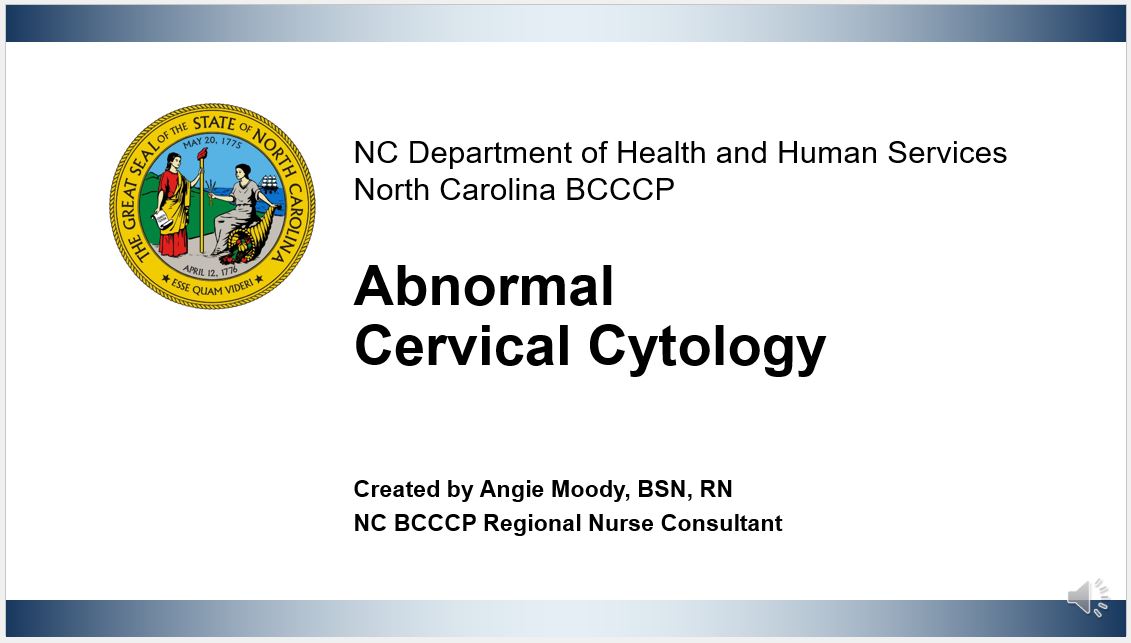Abnormal Cervical Cytology